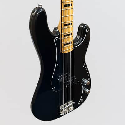 Fender Squier Classic Vibe '70s Precision P 4 String Electric Bass Guitar - Black image 2