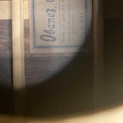 Ibanez 1970s CONCORD Model # 697 1975 Wood image 11