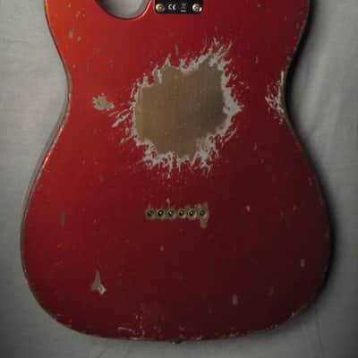 Fender Custom Shop '61 Telecaster Heavy Relic 2025 - Faded Candy Apple Red image 6