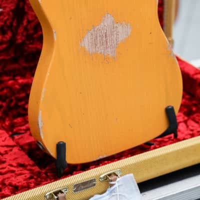 FENDER 50s Vibra Tele Heavy Relic Aged Butterscotch Blonde image 12