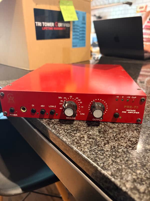 Golden Age Project Pre-73 Vintage Pre Amplifier 2000s  - Red image 1