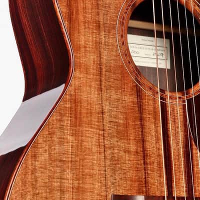 Santa Cruz OOO Custom Sinker Redwood / Indian Rosewood with Upgraded Snakewood Appointments #6107 image 10