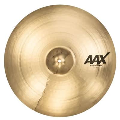 Sabian AAX 21 Inch Raw Bell Dry Ride Cymbal Brilliant Finish image 1