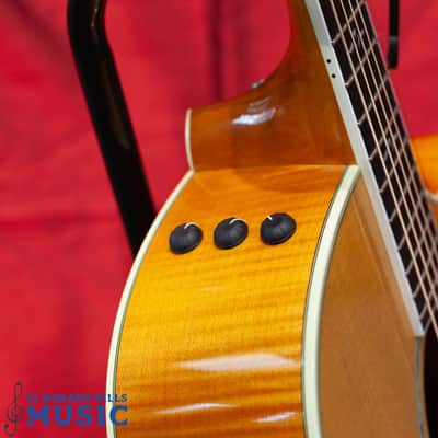 2003 Taylor 614CE Tri-Back with Flame Maple Neck ES2 Electronics Preowned image 7