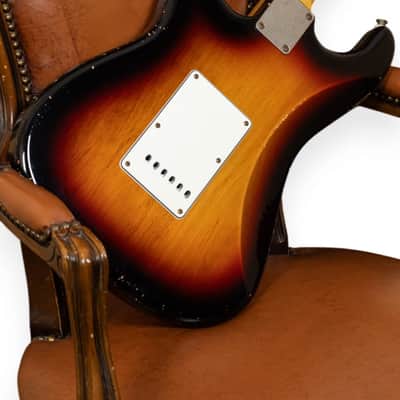 Woodstock Old Boy S 3 Tone Sunburst RW Fingerboard HSS image 8