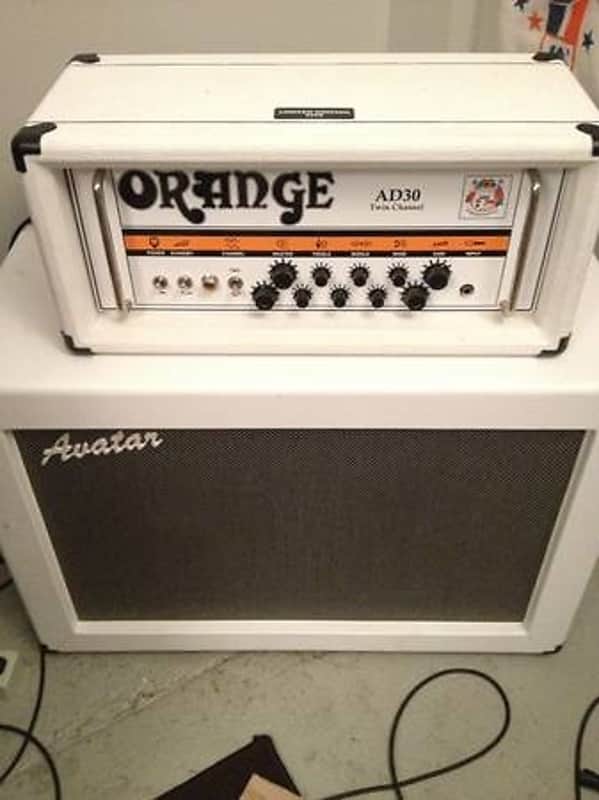 Orange AD-30 2009 White Tolex Limited Edition image 1