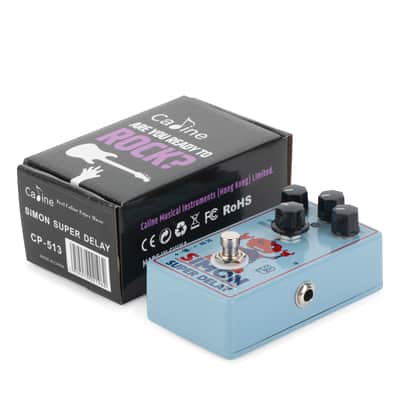 Caline CP-513 Simon Super Delay Guitar Effect Pedal with Digital(Price includes the import duty for US buyer) image 6