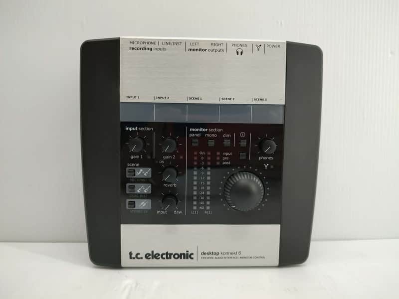 TC Electronic Desktop Konnekt 6 FireWire Audio Interface & Monitor Control 2010's image 1