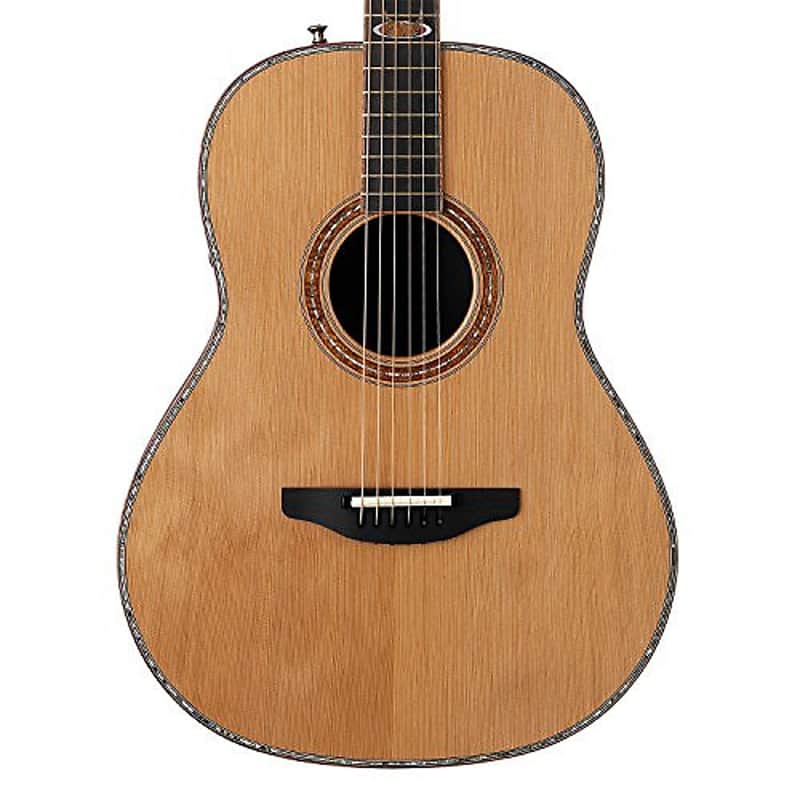 Ovation Limited Edition USA Custom 50th Anniversary Folklore Acoustic-Electric Guitar with Case, Natural -  PRE-ORDER for Serial Number 9, Guitar will ship between October 2016 and December 2016 image 1