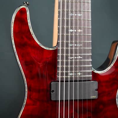 Schecter Hellraiser C-8 FR - Black Cherry (BCH) (1824) image 4