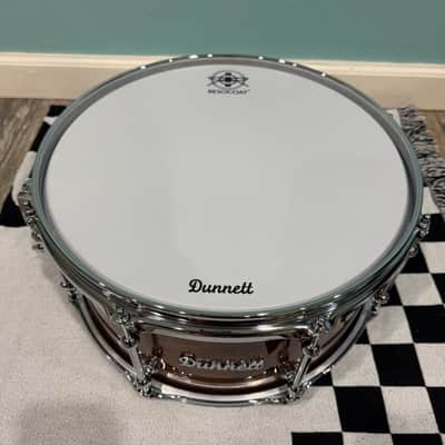 Dunnett Classic Stereoply 8 lug Acacia 7x14" Snare Drum image 5