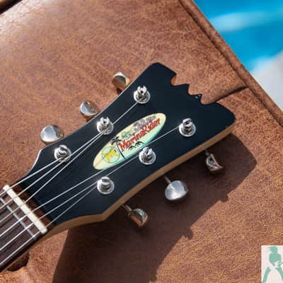 Classic "Marine Rider" - Mosrite Copy Travel Guitar - Made in Japan - Pro Set Up w Perfect Frets/Action/Intonation! Perfect for Travel or Kids image 2