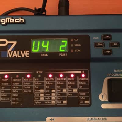 DigiTech RP-7 Tube Guitar Processor with Whammy/Harmonizer, Original Adaptor, Extra Valve, Gig Bag, Manual, 100% Like New image 4