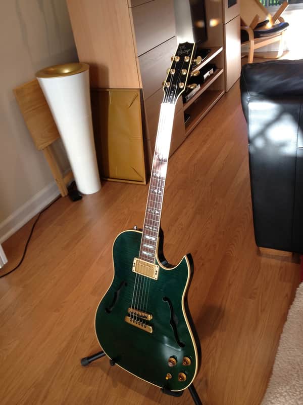 Heritage SAE Custom 1992 Green Burst image 1