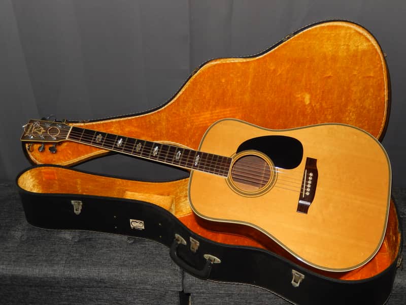 MADE IN JAPAN 1974 - YAMAKI YW40 - AMAZING - MARTIN D41 CLASS - ACOUSTIC GUITAR image 1