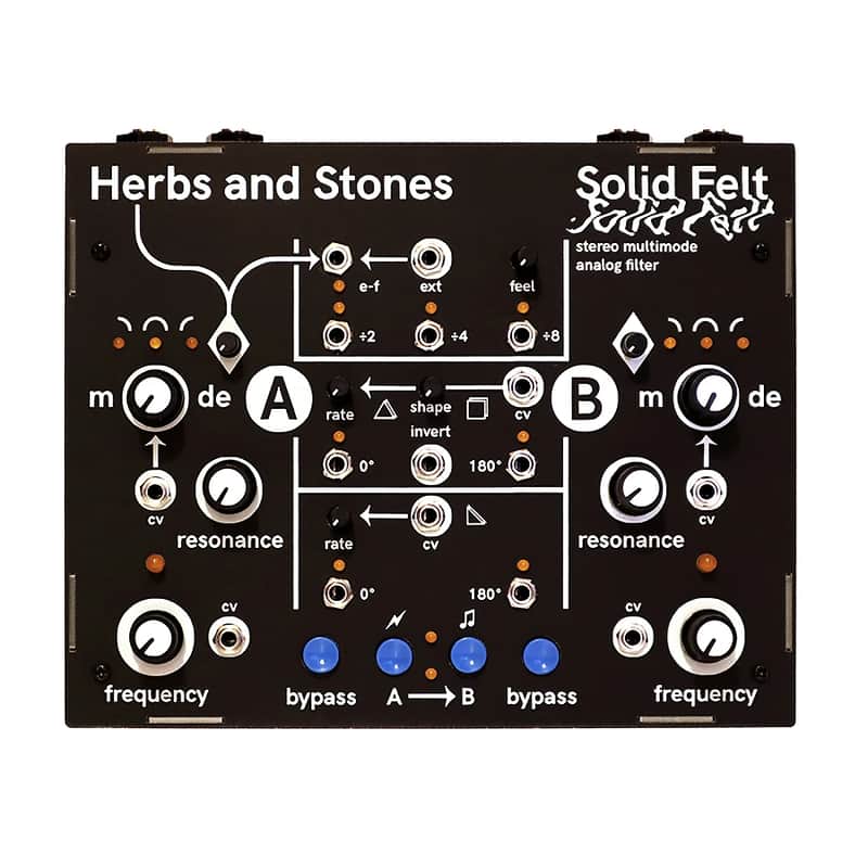 Herbs and Stones Solid Felt Desktop Stereo Multimode Analog Filter image 1