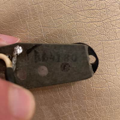 Fender Stratocaster Pickup Gray Bobbin 1980 image 2