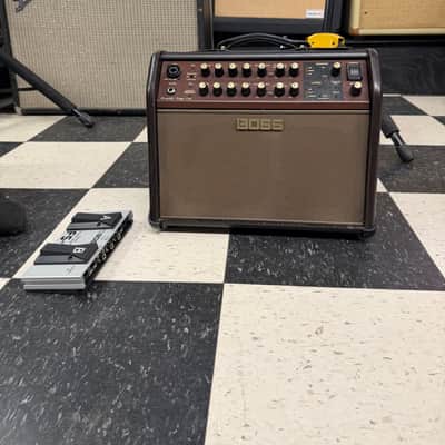 Boss ACS-LIVE Acoustic Singer Live 60w 1x6.5" Guitar Combo 2017 - Present - Brown image 2