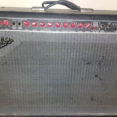 Fender Pro 185 1990's - Black and Red 2-Channel 150-Watt 2x12" Solid State Guitar Combo Amp image 2