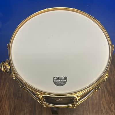 Sonor SQ2 Medium Maple Snare Drum 14x7 Dark Satin w/Gold Hardware 2020s - Dark Satin image 5