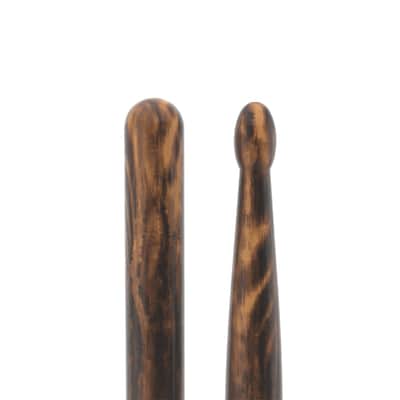 Promark Hickory Fire Grain Drum Sticks - 5B image 3