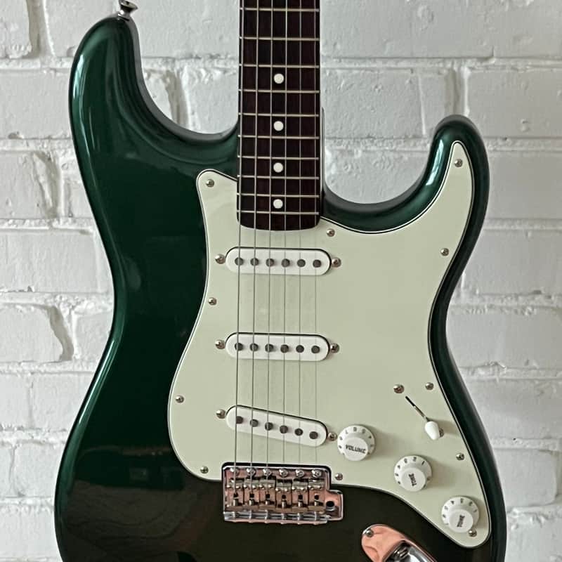 Fender Stratocaster Traditional II 60s Aged Sherwood Green Metallic (2023) w/case MIJ image 1