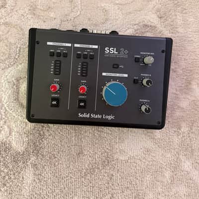 Solid State Logic SSL 2+ USB Audio Interface 2020 - Present - Black image 1
