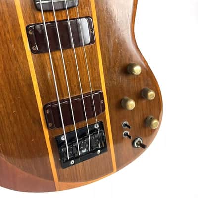 1979 Vintage Ibanez ST-824 4 String Electric Bass Guitar w/ Case RARE image 4