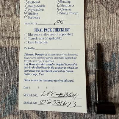 2001 Gibson Les Paul Custom – Owned by Queensrÿche Guitarist – Signed Setlist + Picks – OHSC image 19