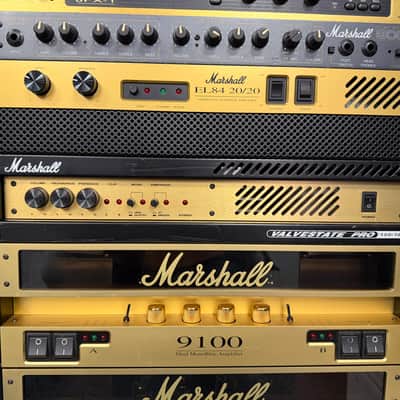 Marshall Valvestate Pro 120/120 Stereo Power Amp 2000- Gold image 6