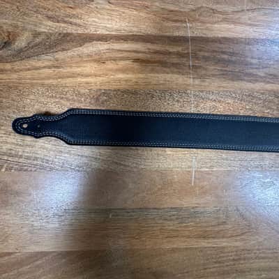 Franklin 2.5” Reversible Glove Leather Guitar Strap 2020’s - Black / Brown image 3