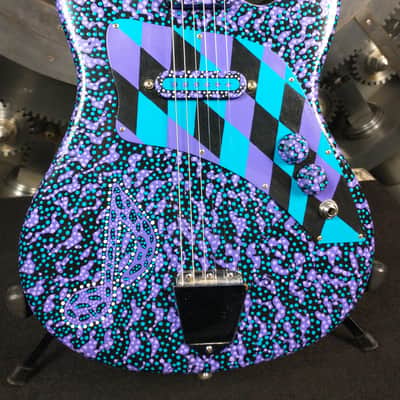 "Hap" Hand Painted 70's Japanese Electric image 4