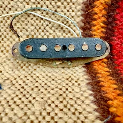 Vintage 1969 Fender Mustang-Duo Sonic-Musicmaster Grey Bobbin Pickup ~1960's image 7