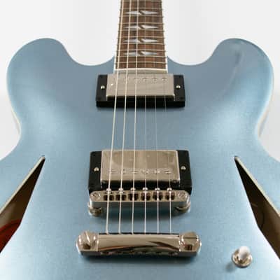 Epiphone Dave Grohl DG-335 Semi-hollowbody Electric Guitar (Demo) - Pelham Blue image 3