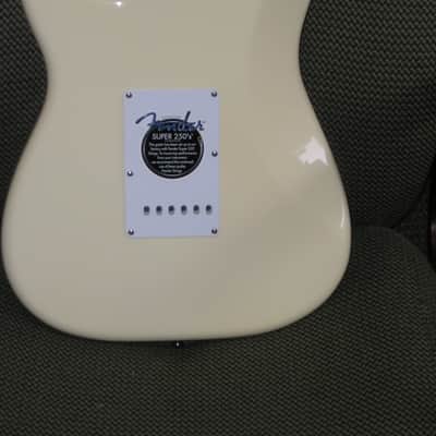 Read Below--Fender "Kenny Wayne Shepherd Signature Strat" Arctic White image 5