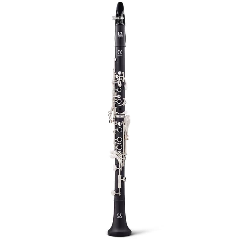 Backun Alpha Premium Synthetic Student A Clarinet - Silver Plated image 1