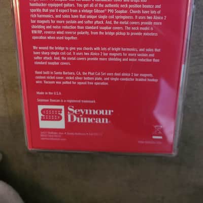 Seymour Duncan SPH90 Phat Cat Pickup Set image 4