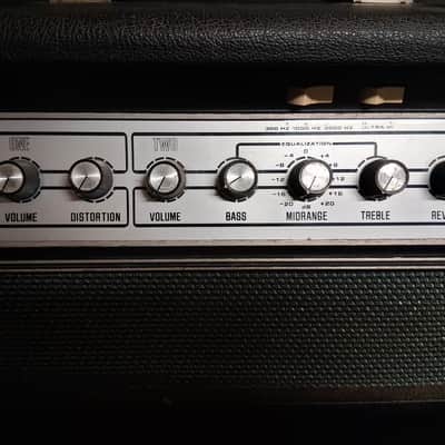 Late 70s Ampeg V-4 100-Watt Guitar Head with Distortion Control Serviced F&T Capacitors Vintage Tubes image 3