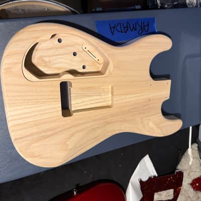 T's ToneShed raw Strat body HS New - Unfinished image 2