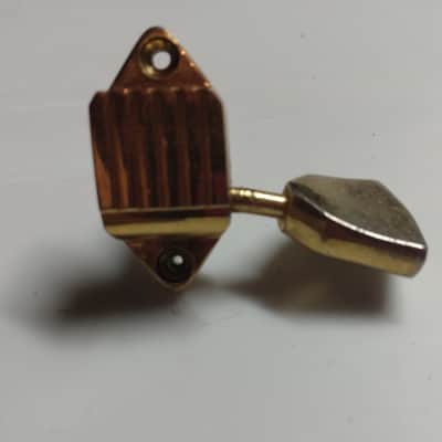 vintage Gibson gold waffleback tuner from a 1973 Les Paul custom image 2