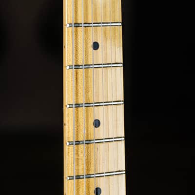 1990s Cort S-style Electric Guitar white / matching headstock image 4