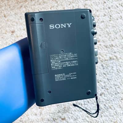 SONY TCM-900 Walkman Cassette Corder, Top Silver ! Working ! image 5