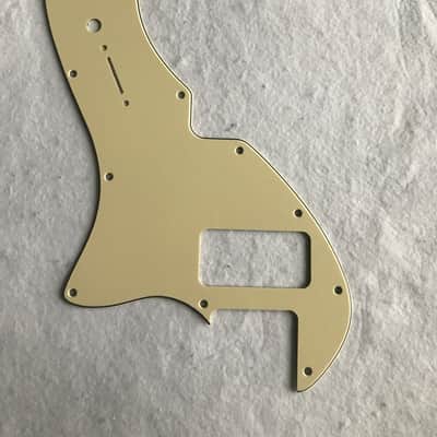 For Fender US Telecaster Thinline/Tele 69 TV Jones Guitar Pickguard,3 Ply Vintage Yellow image 1