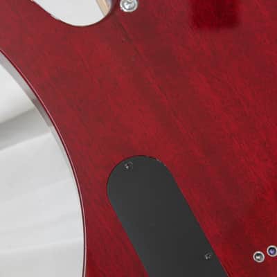 B.C. Rich Mockingbird Masterpiece Electric Guitar Dragon's Blood Red Quilt Finish + Hard Case image 19