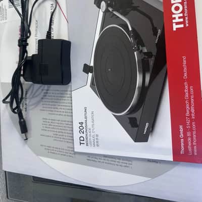 Thorens TD 204 Plattenspieler Mit Zubehör / OVP image 14