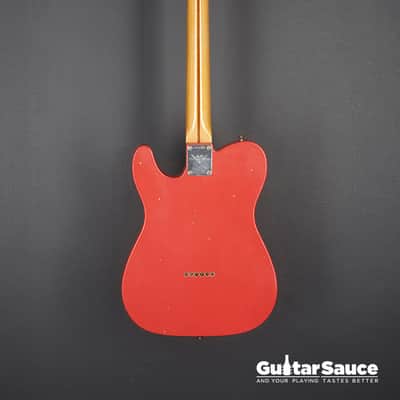Fender Custom Shop 56 Telecaster Journeyman Aged Fiesta Red 2019 Used (Cod. 1451UG) image 12