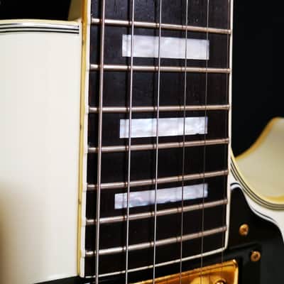 Burny Les Paul Custom RLC 70 1990 White Made In Japan | Reverb