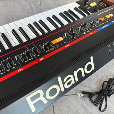 Roland Juno-6 Polyphonic Synthesizer w Tubbutec MIDI mod image 8