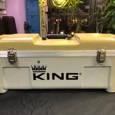 King SB12 System Blue Marching Trumpet Silver-Plated image 11