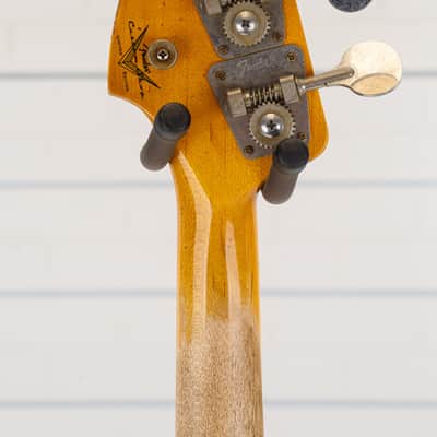 Fender Custom Shop '64 Jazz Bass Heavy Relic Limited Edition 4-String Bass Guitar, Rosewood Fingerboard, 3-Color Sunburst image 15